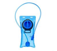 Leak Proof Hydration Bladder 1.5L/2L, PEVA Water Reservoir Bag with Soft Silicone Bite Valve for Hiking Running Cycling, Blue(1.5L)