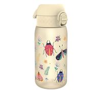 ION8 Kids Water Bottles, 350ml/12oz, BPA Free, Leakproof, Dishwasher Safe, Easy Open, Secure Lock, Small Boys & Girls Water Bottle,Kids Drinks Bottle for Spill-Free Drinking, Desert, Bugs Life
