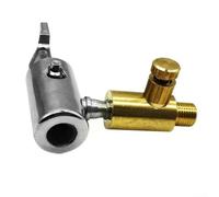 Leak-Proof Locking Tire Clip for Trucks and for campers Leak-Proof | for Fast inflation without wheel removal, brass build, secure for lock-on fit, dual wheel access, no leaks