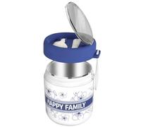 Leak Proof Lunch Box, Insulated Soup Container - Dishwasher Cleaning Cereal Pot For School Offices Short Distance Travel | Unwanted Leaks Are Eff