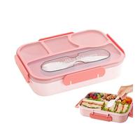 Leak Proof Lunch Box - Snack Containers for Outdoor Party School, 350g | Food Case - Portable Meal Holder for Picnic Travel | 350g Resin Organizer with Secure Lid for Snacks Lunches Outdoor