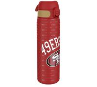 Leak Proof NFL Water Bottle, Stainless Steel, San Francisco 49ers, 600ml (20oz)