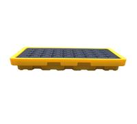 Leak Proof Pallet Stackable Industrial Plastic Drip Tray High Capaci Spill Containment for Factories & Warehouses Anti Leak Platform