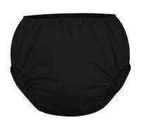 Leak-Proof PE Incontinence Plastic Pants, Waterproof Underwear for Elderly Care Adults Bedwetting Protection, Black S