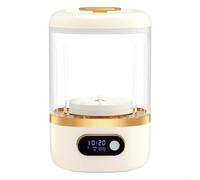Leak-Proof Rechargeable Underwear Washer, Compact Dual-Mode Portable for MINI Washing Machine for Delicates and Hosiery, White Gold (White Gold)