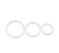 Leak-proof Rubber O-ring, White, 1.9x141.2x145mm, 10Pcs | Waterproof and insulating