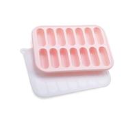 Leak Proof Silicone Candy Molds 14 Cavity Food Safe Flexible Sausage Maker Kitchen Dessert Baking Supplies Easy Release Silicone Ice Tray