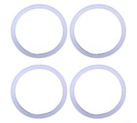 Leak Proof Silicone Replacement Seals for Water Bottles 4 Gaskets for 19/24/32/40oz, Simple to Use (original color)