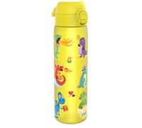 Ion8 Water Bottle, 500 ml/18 oz, Leak Proof, Easy to Open, Secure Lock, Dishwasher Safe, BPA Free, Hygienic Flip Cover, Carry Handle, Easy Clean, Odour Free, Carbon Neutral, Dragons Design