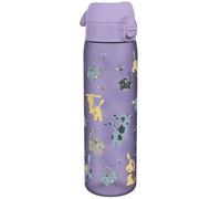 Ion8 Water Bottle, 500 ml/18 oz, Leak Proof, Easy to Open, Secure Lock, Dishwasher Safe, BPA Free, Hygienic Flip Cover, Carry Handle, Easy Clean, Odour Free, Carbon Neutral, Puppy Dog
