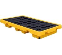 Leak Proof Spill Containment Platform Durable Plastic Pallet for Safe Spill Management High Static Load Capacity Ideal for Industrial Use and Chemical Storage