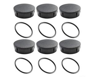 Leak Proof Sprinkler Head Compatible With 1800 And 1800xc Series For Efficient Water Conservation In Residential Lawns And Commercial Gardens Black Plastic Irrigation Parts 4 Count(Pack of 6)