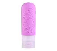 Leak Proof Travel Silicone Squeezable Refillable Shampoo Toiletry Cosmetic Container Portable Liquid Containers