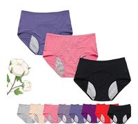 Leak Proof Underwear for Women, Washable Incontinence Pants with Pelvic Floor Support, Reusable Incontinence Underwear (3pcs-c,4XL)