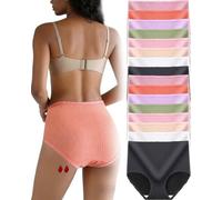 Leak Proof Underwear, Washable Incontinence Pants, Leakproof Underwear for Women Over 60s (UK, Alpha, L, Regular, Regular, 16 Pcs)