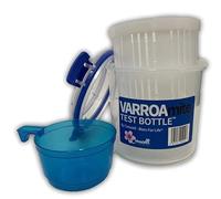 Leak Proof VARROCheck Test Jar for Varroa Check Varroa Mite Treatment Monitor Beekeeping - Varroa Mite Test Jar