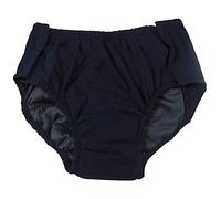 Leak Proof Washable Reusable Underwear, Nappy Absorbent Urinary Briefs Pants Women's Moderate/Severe Urinary Incontinence Briefs for Women Men Disabled Blue,M