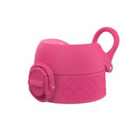 Ion8 Leak Proof Replacement OneTouch 2.0 Water Bottle Lid, Leak Proof, Easy to Open, Secure Lock, Dishwasher Safe, BPA Free, Hygienic Flip Cover, Carry Handle, Easy Clean, Small, Pink
