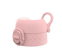 Ion8 Leak Proof Replacement OneTouch 2.0 Water Bottle Lid, Leak Proof, Easy to Open, Secure Lock, Dishwasher Safe, BPA Free, Hygienic Flip Cover, Carry Handle, Easy Clean, Small, Rose Quartz