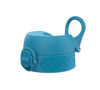 ION8 Leak Proof Replacement OneTouch 2.0 Water Bottle Lid, Leak Proof, Easy to Open, Secure Lock, Dishwasher Safe, BPA Free, Hygienic Flip Cover, Carry Handle, Easy Clean, Large, Blue