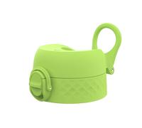 Ion8 Leak Proof Replacement OneTouch 2.0 Water Bottle Lid, Leak Proof, Easy to Open, Secure Lock, Dishwasher Safe, BPA Free, Hygienic Flip Cover, Carry Handle, Easy Clean, Large, Green