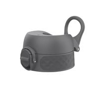 Ion8 Leak Proof Replacement OneTouch 2.0 Water Bottle Lid, Leak Proof, Easy to Open, Secure Lock, Dishwasher Safe, BPA Free, Hygienic Flip Cover, Carry Handle, Easy Clean, Large, Grey