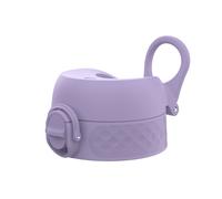 Ion8 Leak Proof Replacement OneTouch 2.0 Water Bottle Lid, Leak Proof, Easy to Open, Secure Lock, Dishwasher Safe, BPA Free, Hygienic Flip Cover, Carry Handle, Easy Clean, Large, Light Purple