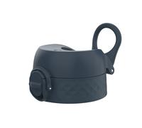 Ion8 Leak Proof Replacement OneTouch 2.0 Water Bottle Lid, Leak Proof, Easy to Open, Secure Lock, Dishwasher Safe, BPA Free, Hygienic Flip Cover, Carry Handle, Easy Clean, Large, Navy