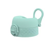 Ion8 Leak Proof Replacement OneTouch 2.0 Water Bottle Lid, Leak Proof, Easy to Open, Secure Lock, Dishwasher Safe, BPA Free, Hygienic Flip Cover, Carry Handle, Easy Clean, Large, Sonic Blue