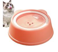Leak-proof water bowl for dogs - anti-splash drinking bowl for slow drinking, floating dog bowl, water dispenser, against spillage for puppies cats at home on the go car