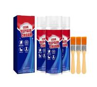 Leak Repair Waterproof Sealant Apply, 100ml Leak Sealer Liquid With Brush, Gutter Sealant, Quick-Drying Waterproof Sealants Long Lasting Coating, For Repair Roofs, Gutter And Drainpipes (3PC)