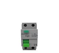 Leakage Circuit Breaker, 2P 4P 10/30/100/300mA Type AC RCCB RCD Electromagnetic Residual Current Circuit Breaker(2p40a30ma,AC Class EC Type)