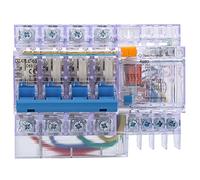 Leakage Circuit Breaker, Small Circuit Breaker Impact Resistance Rust-Proof Automatically Close for Home Use Office Building Automatic switch
