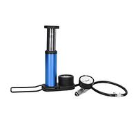 Leakage Pressure Tester, Prevent Air Pressure Backflow Double Barometer, G1/4 Thread, Manual Compressed Air for Computer Water Cooling System (blue)