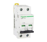 Leakage Protection Electric Circuit Breaker IC65H2PC Type AC 1A 2A 4A 6A 40A 50A 60A 10KA Mini IC65H 2P 400VAC(2A)