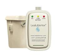 LeakAlertor 6000 Toilet Leak Detector - Installs in Seconds, No Tools Required / Detects Leaks, Running Toilets, and Other Problems That Cause High Water Bills / Visual & Audible Alerts