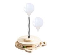 Leaking Treats Ball Pet Feeder Toy,wiggling Treat Toy For Dogs,Wobbly Dog Treat Toy,cat Interactive Dispenser With Spring,Cat Dog Food Puzzle Toy