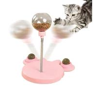 Leaking Treats Ball - Wobbly Dog Treat Toy | Wiggling Treat Toy, Cat Dog Food Puzzle, Funny Hunting Chasing and Exercise Accessories, Pet Feeder Toy Catnip, Portable Treat Ball for Cats