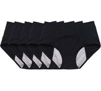 Leakproof Ladies Underwear Panties Leakproof Underwear for Women Over 60s with Incontinence, Everdrie Cotton Panties for Women Over 60 Washable Reusable (5PCS-B, L)