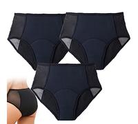 Leakproof Ladies Underwear, Washable Incontinence Pants for Women, High Absorbency Panties Cotton Briefs Period Underwear Leak-Proof Pants for Urinary Incontinence