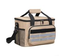 Leakproof Lunch Organizer 12L 4-Layer Insulation | for durable 600D Oxford exterior, PEVA waterproof lining, easy wipe clean, resists stains and tears