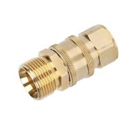 Leakproof Quick Releases Couplers Brasses Materials for High Pressure Water and Wash Machine Hoses Standardized Hose Adapter Brasses