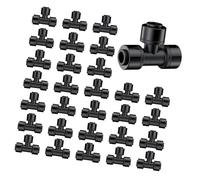 Leakproof T Shape Adapters Fitting Easy Installation for Small Scale Drip Irrigation Projects Efficient Plant Watering Solution Plant Watering Structure Fittings