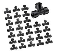 Leakproof T Shape Adapters Fitting Easy Installation for Small Scale Drip Irrigation Projects Efficient Plant Watering Solution Gardening Water Supply Fittings