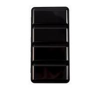 Leakproof Watercolour Paint Box Portable Watercolor Tray Metal Storage Case for Acrylics Gouaches Oil Palette