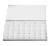 Leakproof Watercolour Paint Box With Lid 24 Well 36 Well Watercolor Paint Tray Case For Acrylics Gouaches Oil Box