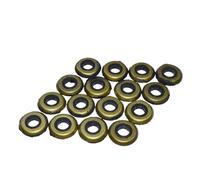 leaky valve cover gasket Valve Cover Bolt Grommet Washer Seal For Toyota For Supra For LEXUS GS300 IS300 SC300 2JZ-GE 2JZGE 3.0L parts(16 pieces)