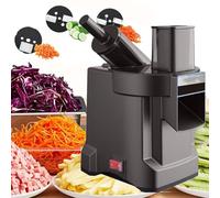 lealovengzh 3 In 1 Electric Vegetable Slicer Dicer Shredder&Strip Cutter,2025 Upgrade:Single/Dual Head- 100w Commercial Automatic Multifunctional Food Chopper For Veggies & Fruits C