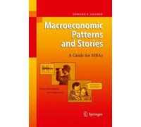 Leamer - Macroeconomic Patterns and Stories - New hardback or cased bo - X555z