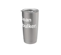 Lean Bulker Bodybuilder Method Stainless Steel Insulated Tumbler
